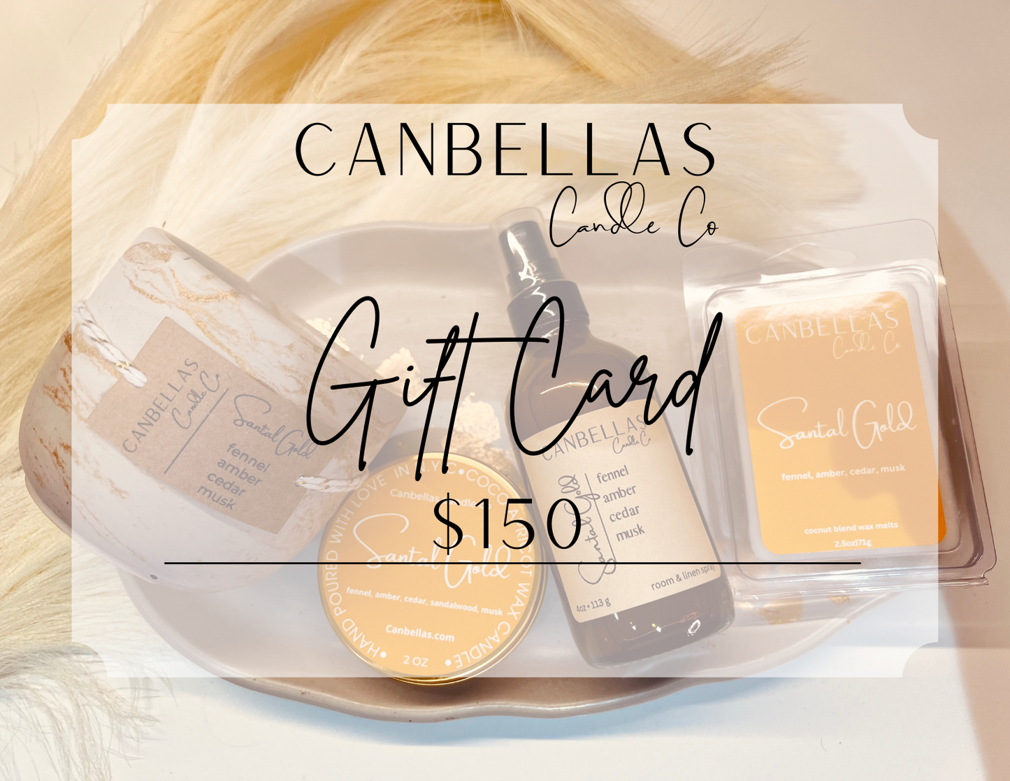 Canbellas Candle Co. Gift Card